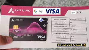 The card works best for people who want a fixed credit limit and don't wish to pay an annual and joining fee. Axis Bank Google Pay Ace Credit Card Unboxing Setup Card In Google Pay Youtube