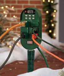 How to use an outdoor timer for christmas lights outdoor timer outlet with photocell sensor design: Digital Multi Function Outdoor Timer Outdoor Christmas Lights Lights Holiday Lights