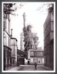 statue of liberty in paris 1886 rare