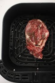 air fryer marinated steak the