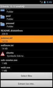 The application will let you create bootable cd, dvd, and usb drives with acquired iso information. Iso Extractor For Android Apk Download
