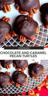 Find the most delicious recipes here. Homemade Chocolate And Caramel Pecan Turtles Big Bear S Wife