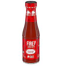 taco bell fire sauce sauce rank
