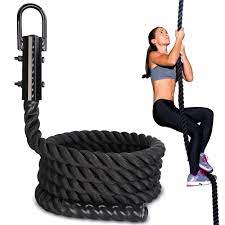 workout fitness climbing rope gym