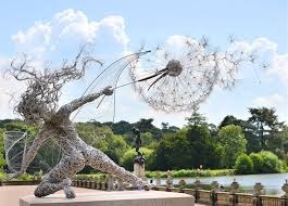 twisted wire sculptures