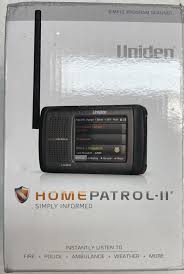new uniden homepatrol ii hp2 digital