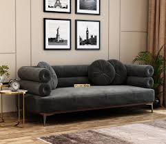 pristine 3 seater fabric sofa