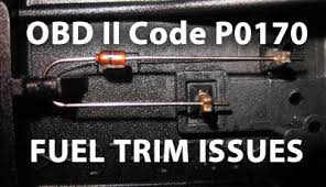 Obd Ii P0170 Code Fuel Trim Malfunction Bank 1 Car