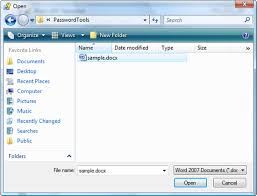 How To Recover Ms Word 2007 Password Password Recovery