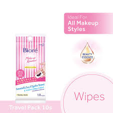 biore makeup remover wipes travel