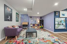 Family S Colorful Renovated Basement