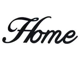 Home Word Art Sign Home Kitchen Decor