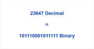 23647 in Binary ▷ How to Convert 23647 ...