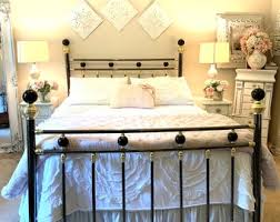 queen brass bed