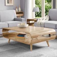 Marin Wooden Coffee Table In Oak With