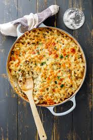 We offer a recipe, how to cook mushrooms inoven, using only vegetables. Creamy Mushroom Pasta Bake Simply Delicious