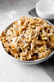 coconut sweet chex mix oh sweet basil