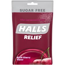 black cherry sugar free cough drops