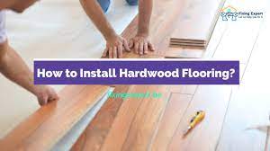 how to install hardwood flooring