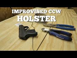 improvised conceal carry holster