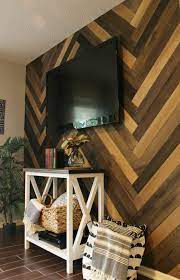 Diy Herringbone Barn Wood Wall