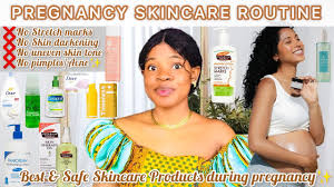 pregnancy skincare routine skin care