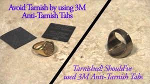 3m anti tarnish paper tabs for silver