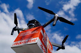 autonomous drone package delivery