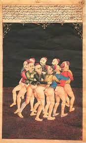 Old gay sex train. They knew how to party in ancient Arabia. : rgay