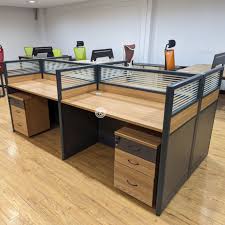 4 way modular office workstation