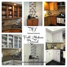 diy: painted kitchen cabinets hometalk