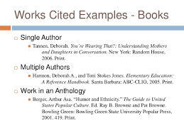 Honolulu Community College Library Guide  MLA CITATION EXAMPLES