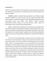 Overview of quantitative research methods. Qualitative Research Methodology Sample Thesis Proposal