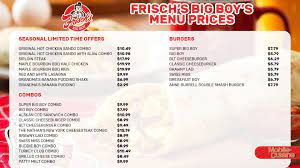 frisch s big boy menu s deal of