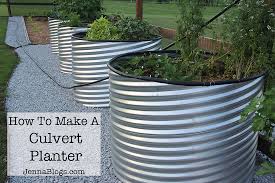 How To Make A Culvert Garden Planter
