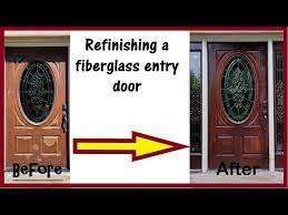 Refinishing A Once Beautiful Front Door