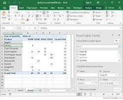 remove row grand totals in a pivot table