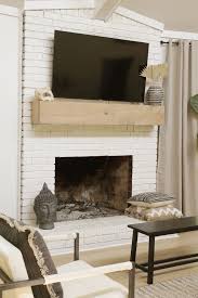 wood mantel for 30 designing vibes