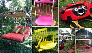 Amazingly Diy Patio And Garden Swings