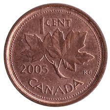 1 Cent Coin Canada Penny