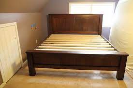Bed Frame Bed Frame Plans Diy King Bed