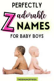 boy names that start with z and their