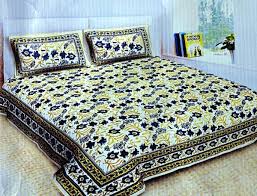 Jaipuri Designer Double Bed Sheet Set