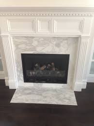 Calacatta Gold Marble Fire Place Los