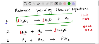 chemical equations h2o2