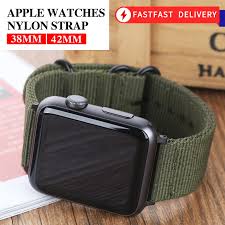 Shop epic watch bands for a great collection of apple watch bands, straps and accessories. Hot Sell Nylon Watchband For Apple Watch Band Series 5 4 3 2 1 Sport Leather Bracelet 42mm 44mm 38mm 40mm Strap For Iwatch Band Watchbands Aliexpress