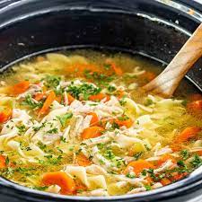 crockpot en noodle soup jo cooks