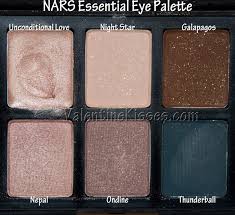 nars essential eye palette swatches