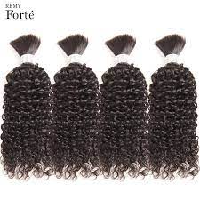 Which is the best place to get human braids? Remy Forte 30 Inch Brazilian Hair Weave Bundles Braids Bulk No Weft Bundles Deal Brazilian Curly Human Braiding Hair Bulk Women Hair Weaves Aliexpress