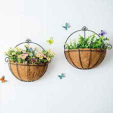Wall Mounted Flower Basket Apollobox